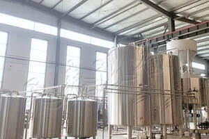 精酿啤酒设备发酵中的两罐法（酿啤酒的设备能干啥其他的发酵）