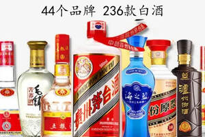 双十一购酒价格参照表丨白酒十二大香型，236款产品价格总结梳理