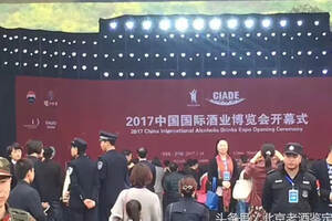 今天中国国际酒业博览会开幕