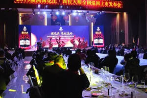 国花庄西拉大师全国巡回上市发布会菏泽站举行，300经销商齐聚，餐酒结合的体
