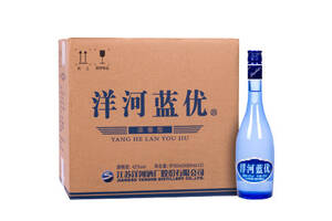 42度洋河蓝优浓香型白酒家常光瓶酒480mlx12瓶整箱价格？