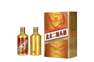 42度永丰牌北京二锅头小金瓶茅型瓶500mlx2瓶礼盒装价格多少钱？