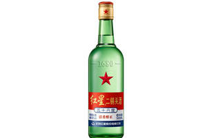 56度北京红星二锅头绿瓶大二清香型白酒500ml多少钱一瓶？