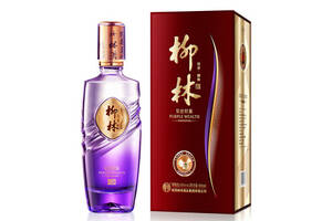 45度柳林酒紫色财富凤香绵柔型白酒500ml多少钱一瓶？