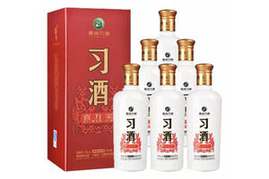 53度贵州习酒喜万家酱香型白酒500mlx6瓶整箱价格？