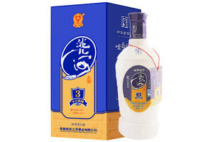 42度洮儿河酒蓝色豪情三年陈酿2瓶礼盒装市场价格多少钱？