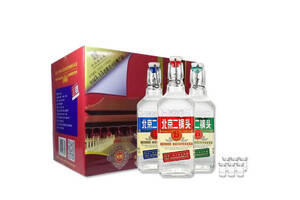 42度永丰牌北京二锅头出口型小方瓶红绿蓝混500mlx12瓶整箱价格？