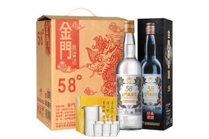 58度台湾金门高粱酒白金龙600mlx6瓶多少钱一瓶？