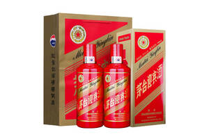 53度贵州茅台迎宾酒中国500mlx2瓶礼盒装价格多少钱？