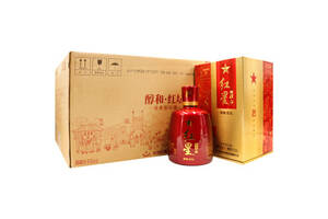 43度北京红星醇和红坛百年酒6瓶整箱价格？