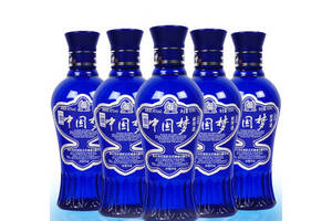 42度洋河镇液至蓝中国梦银钻小酒125mlx40瓶整箱价格？