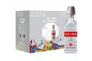 42度华都北京二锅头酒出口型炫银小方瓶12瓶整箱价格？