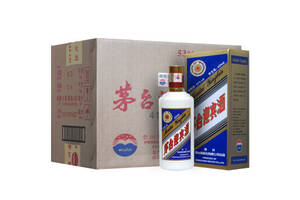 53度贵州茅台迎宾酒蓝色425mlx6瓶整箱价格？
