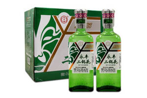 42度永丰牌北京二锅头小方瓶钢盖绿瓶500mlx6瓶整箱价格？