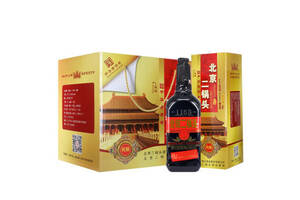 42度永丰牌北京二锅头酒出口型小方瓶黑方500mlx6瓶整箱价格？