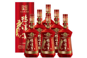 52度鸭溪窖酒珍品中国红460mlx6瓶整箱价格？