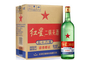 56度北京红星大二锅头酒6瓶整箱价格？