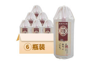 53度贵州茅台镇汉董传承酱香型白酒6瓶整箱价格？
