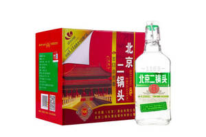 42度永丰牌北京二锅头酒出口型小方瓶绿标500mlx12瓶整箱价格？
