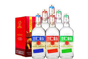 42度永丰牌北京二锅头出口小方瓶三色500mlx6瓶整箱价格？