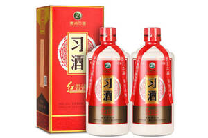 53度贵州习酒红习酱500mlx2瓶礼盒装价格多少钱？