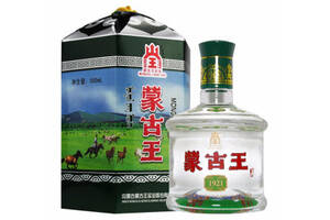 44度蒙古王浓香型草原白酒绿包500ml多少钱一瓶？