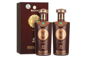 53度贵州习酒习窖酱6酱香型白酒500mlx2瓶礼盒装价格多少钱？