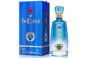 43度北京红星二锅头酒蓝盒12清香型白酒500ml多少钱一瓶？