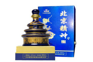 52度京都北京精神（蓝）880ml多少钱一瓶？