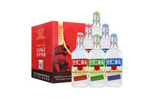 42度永丰牌北京二锅头酒出口型小方瓶三色500mlx6瓶整箱价格？