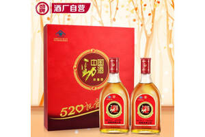 35度劲牌中国劲酒520mlx2瓶礼盒装价格多少钱？