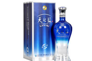 42度江苏洋河蓝色经典天之蓝浓香型白酒1000mlx2瓶礼盒装价格多少钱？