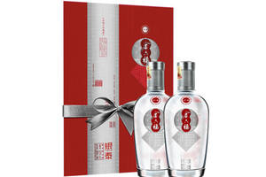 50度金六福银泰白酒2瓶礼盒装市场价多少钱？