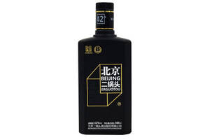 42度永丰牌北京二锅头黑方瓶黄标500ml单瓶装多少钱一瓶？