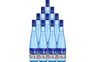 53度京都二锅头绵柔蓝瓶500mlx6瓶整箱价格？