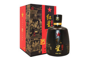52度北京红星百年醇和黑坛500ml多少钱一瓶？