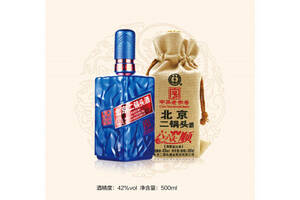 42度北京永丰牌北京二锅头六六大顺蓝色瓶清香型白酒500ml多少钱一瓶？