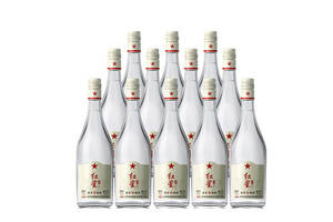 42度北京红星百年酒兼香陈酿5白酒12瓶整箱价格？