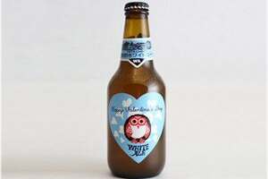 常陆野猫头鹰小麦柑橘情人节限定版白啤酒