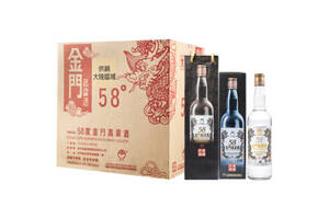 58度台湾金门高粱酒白金龙600mlx12瓶多少钱一瓶？