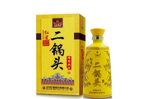 43度北京红星二锅头酒清香典范黄盒清香型白酒500ml多少钱一瓶？
