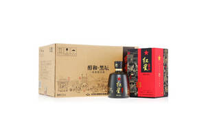 52度北京红星百年酒醇和黑坛6瓶整箱价格？