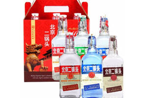 42度永丰牌北京二锅头红+蓝+绿+棕+经典蓝瓶混搭500mlx6瓶整箱价格？