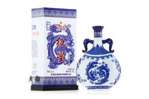 52度北京红星二锅头酒青花瓷珍品（扁龙瓶）750ml多少钱一瓶？