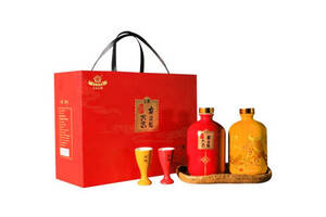 52度北京京都2021辛丑牛年生肖纪念酒清香型白酒500mlx2瓶礼盒装价格多少钱？
