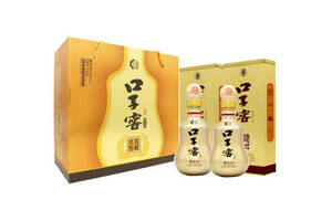 41度安徽口子窖真实窖藏十年型其他白酒500mlx2瓶礼盒装价格多少钱？