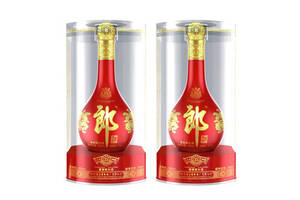 53度郎酒红花郎（15）酱香型白酒500nlx2瓶礼盒装价格多少钱？