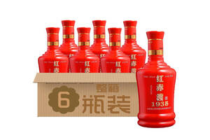 39度川酒集团赤渡红赤渡1935酱香老酒250mlx6瓶整箱价格？