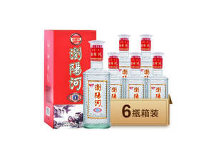 52度浏阳河喜湘缘浓香型白酒475mlx6瓶整箱市场价多少钱？