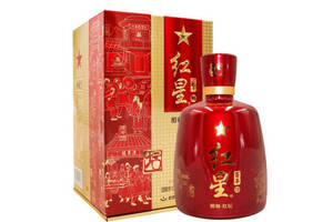 43度北京红星百年醇和红坛500ml多少钱一瓶？